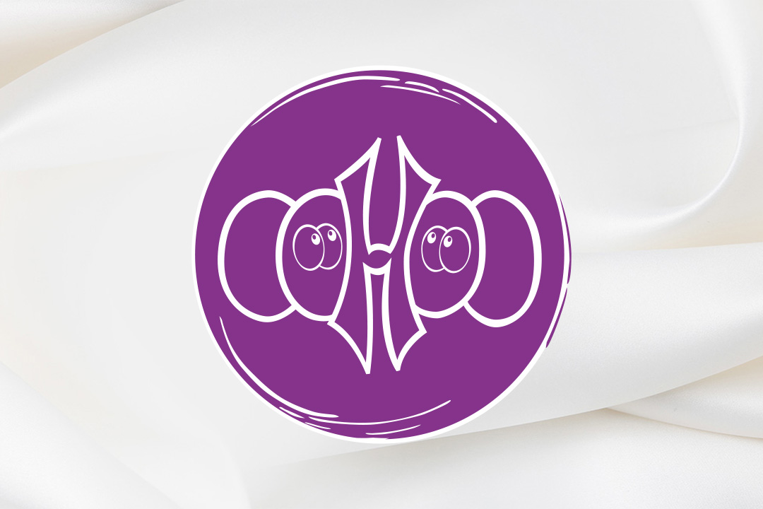 Klein, aber OOHOO mit Iris & WollMo Logo